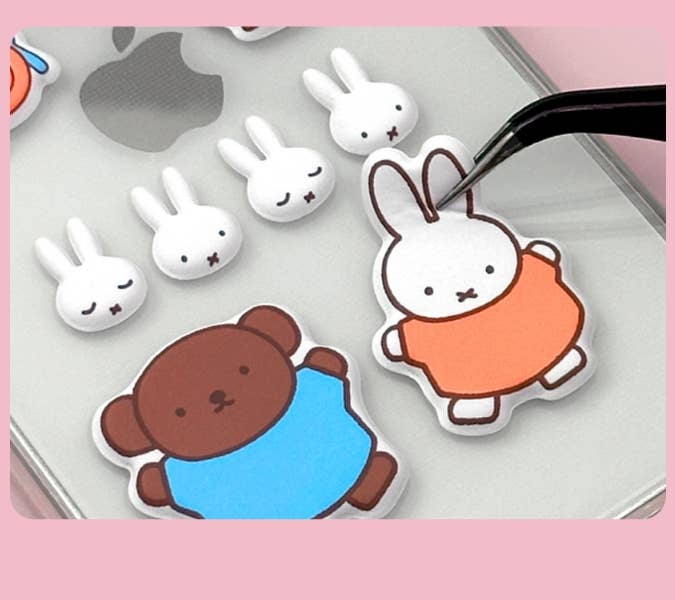 Miffy Soft Cushion Sticker Sheet
