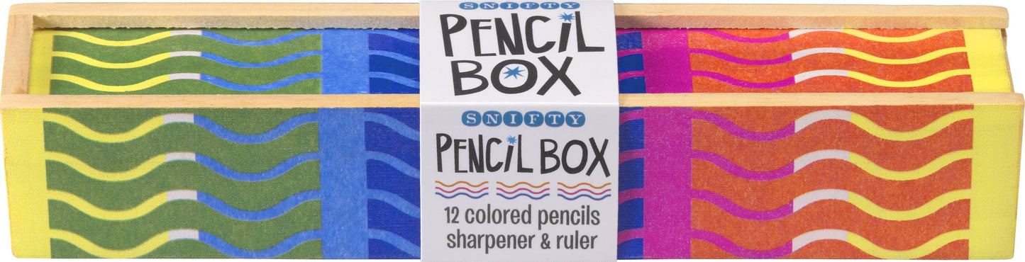 Wooden Colored Pencil Box - WIGGLE