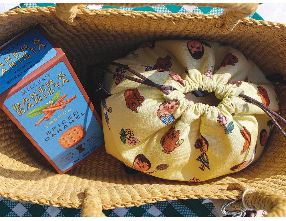 Oxford Cotton Insulated Lunch Pouch