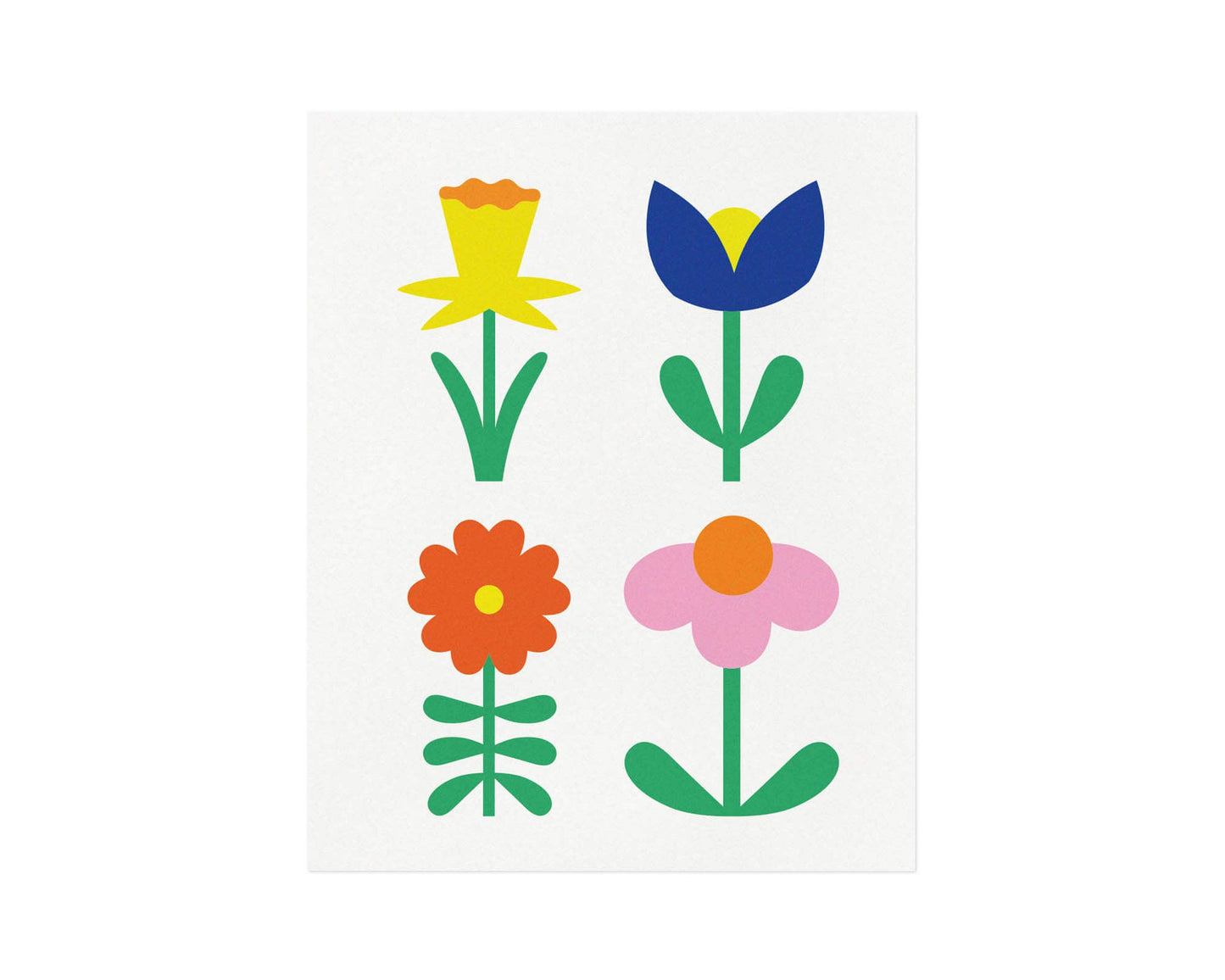 Gang of Fleurs No. 1 Art Print