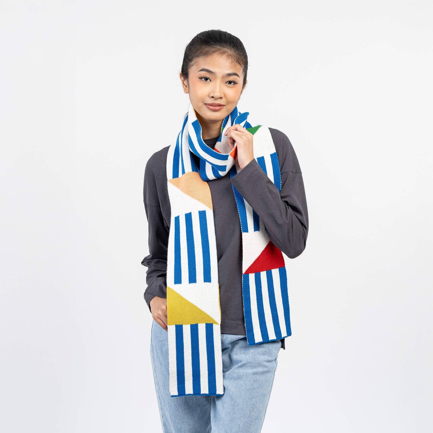 Sailboat Skinny Scarf