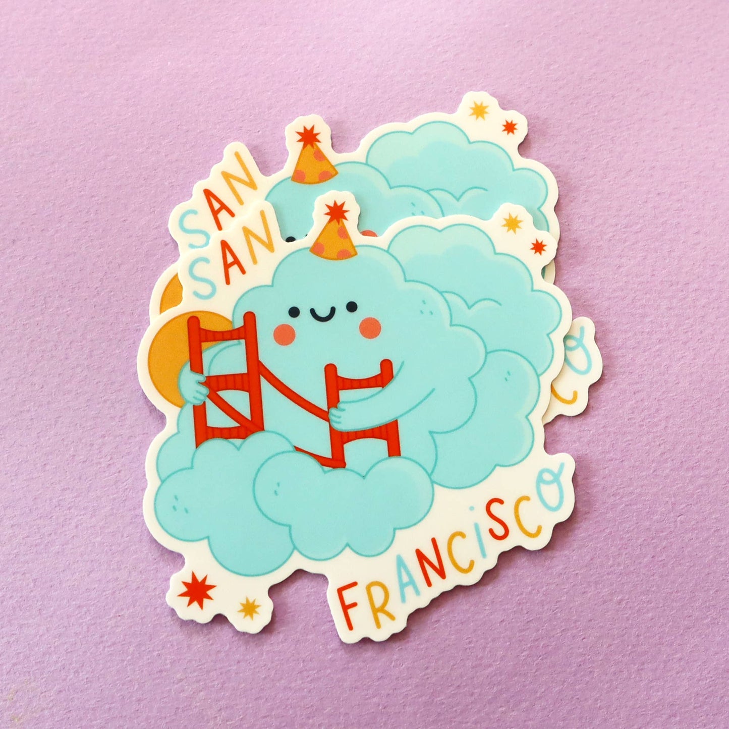 Karl the Fog Sticker