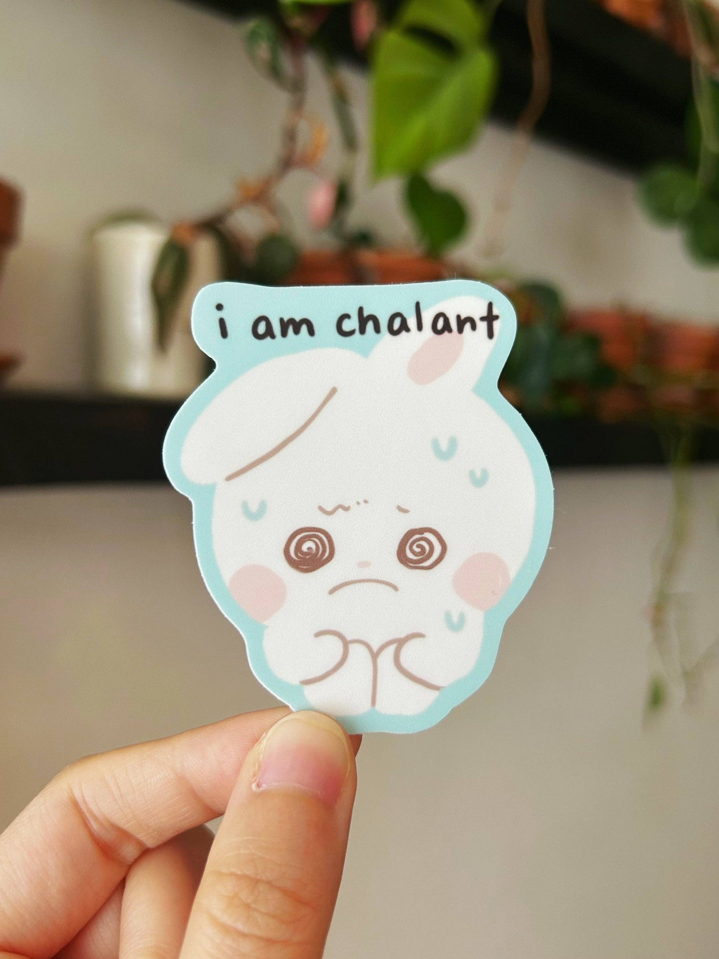 I am Chalant Vinyl Sticker