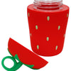 Strawberry Cased Portable Glass Tumbler