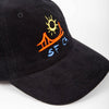 SF CA Cap - Black Corduroy