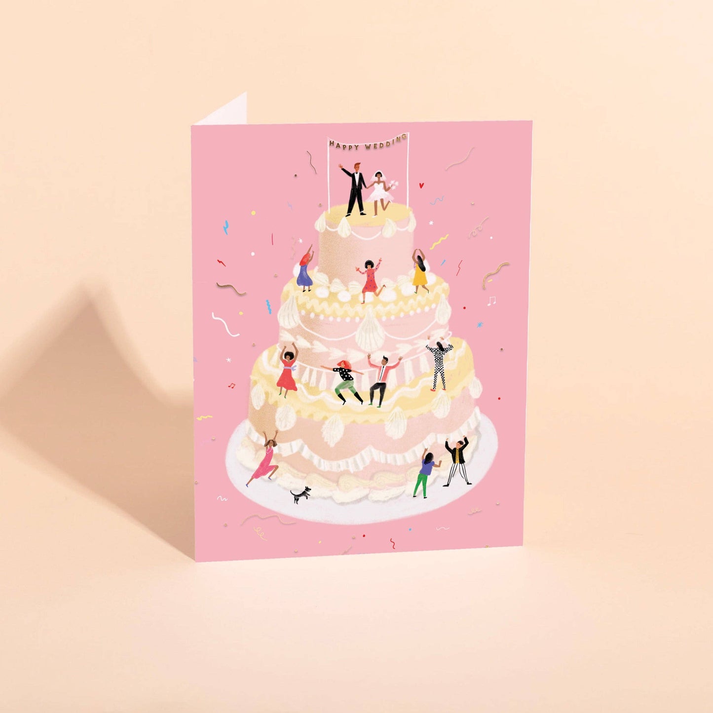 CELEBRATION CAKE - Wedding Card