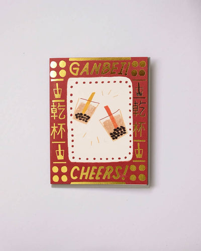 Boba Cheers Card