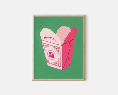 Chinese Takeout Print