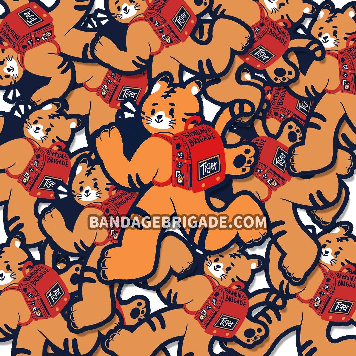 Responsibility Tiger Sticker