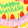 ICHIGO BIRTHDAY - Birthday Card