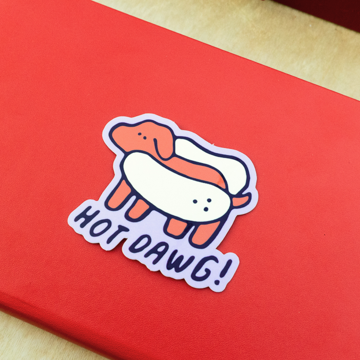 Hot Dawg! Sticker