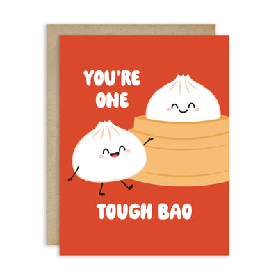 One Tough Bao Get Well Card