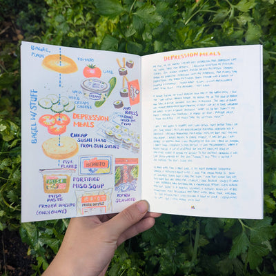 Food I've Cooked for Those I've Loved Risograph Zine