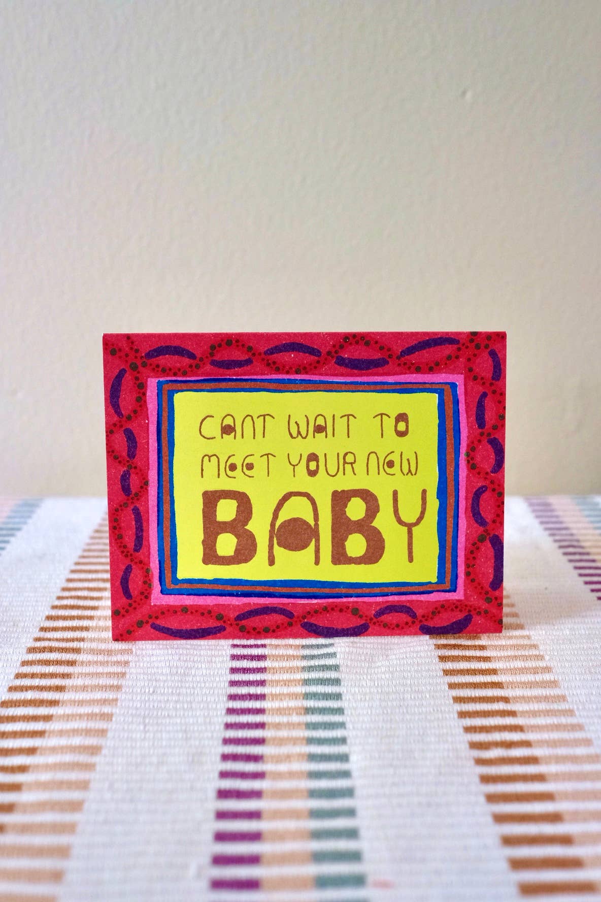 Can't Wait To Meet Your New Baby Card