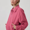 Color Dyed Zip-Up Jacket