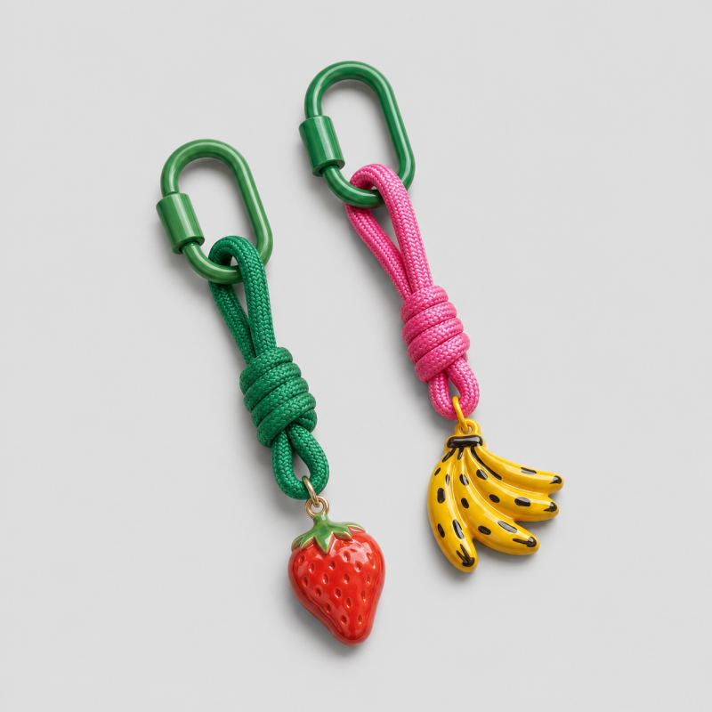 Tropical Pendant Bag Charm