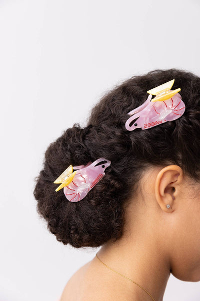 Shrimp Cocktail Hair Claw Clip