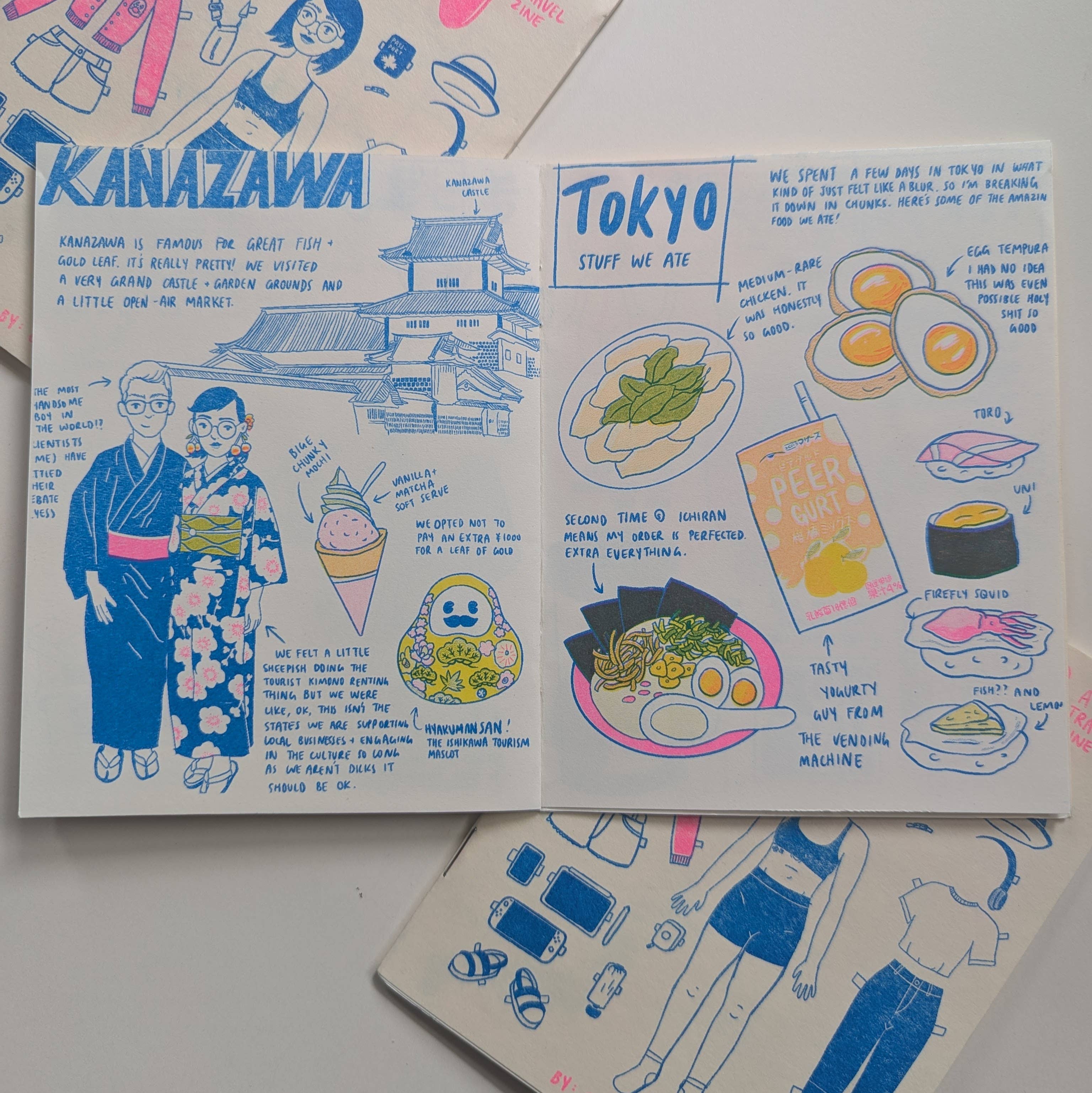 Japan Travel Risograph Zine – On Waverly