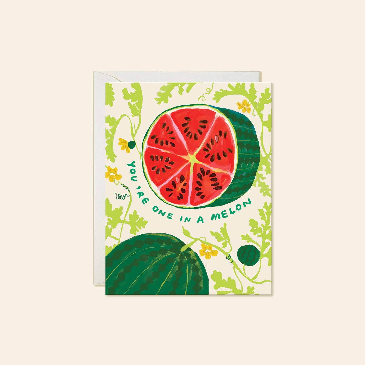 One in a Melon Love & Friendship Card