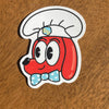 Doggie Chef Sticker