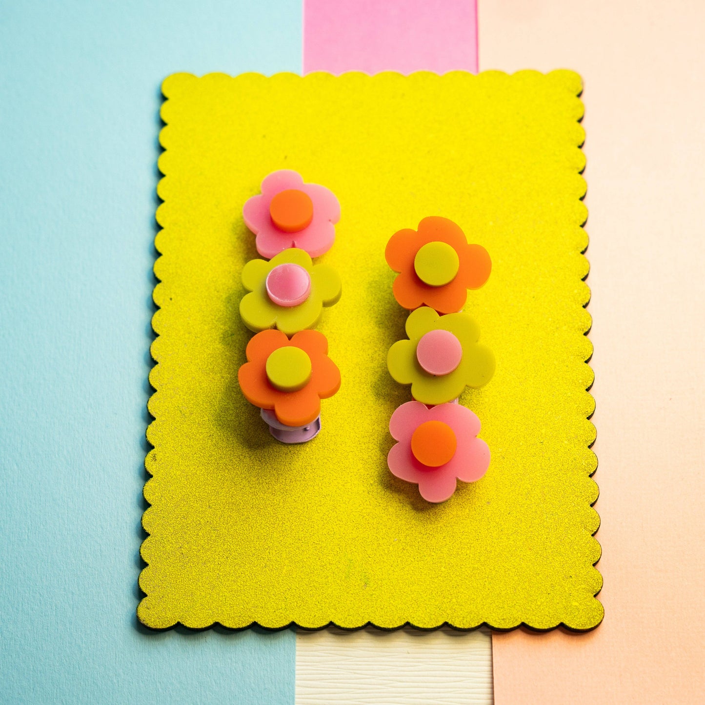 Flower Hair Clips