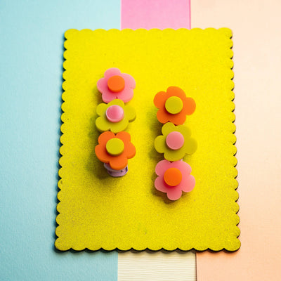 Flower Hair Clips
