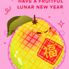 Lunar New Year Pomelo Card