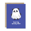 Bear-ing Spooky Panda Vibes Halloween Card
