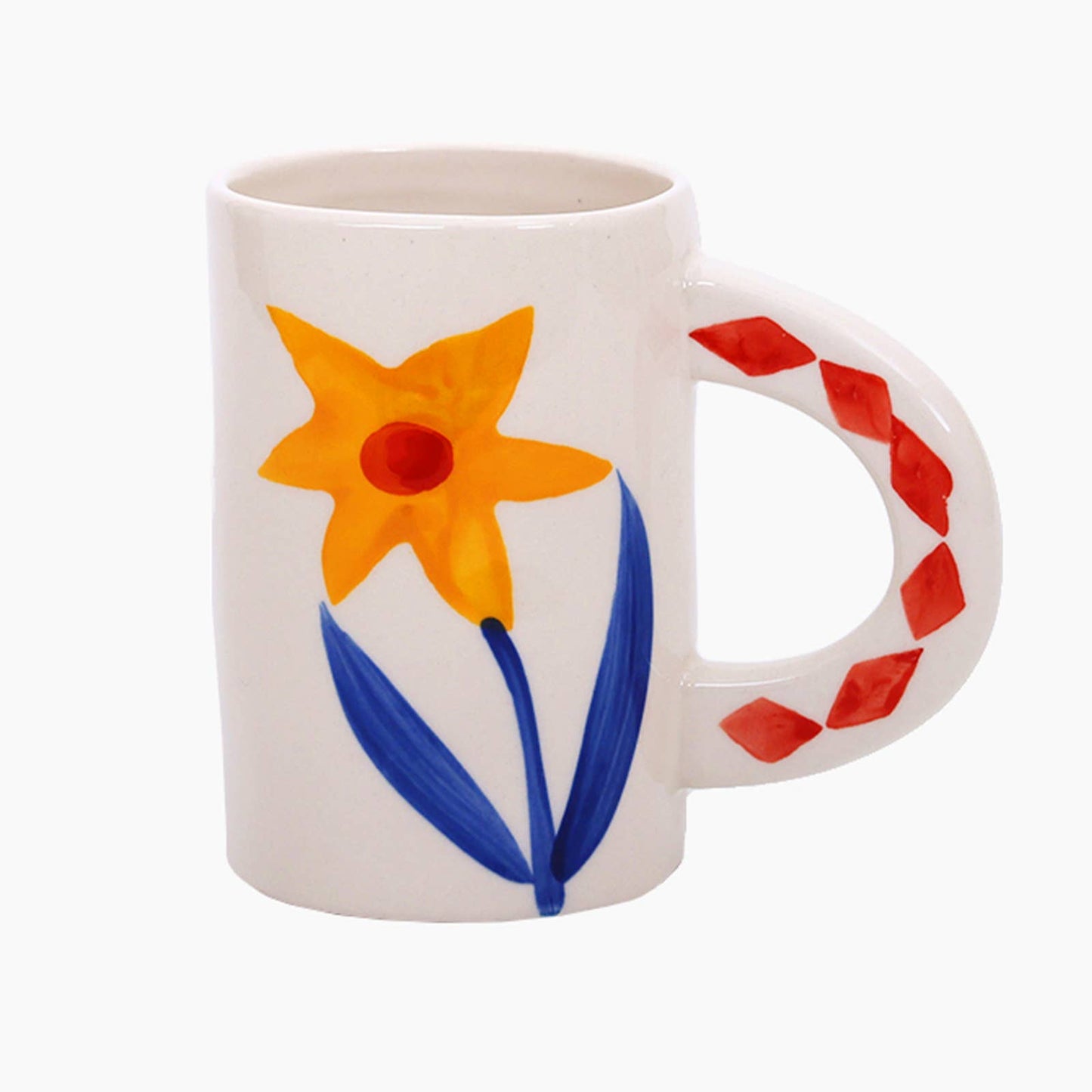 Yellow Flower Ceramic Mug