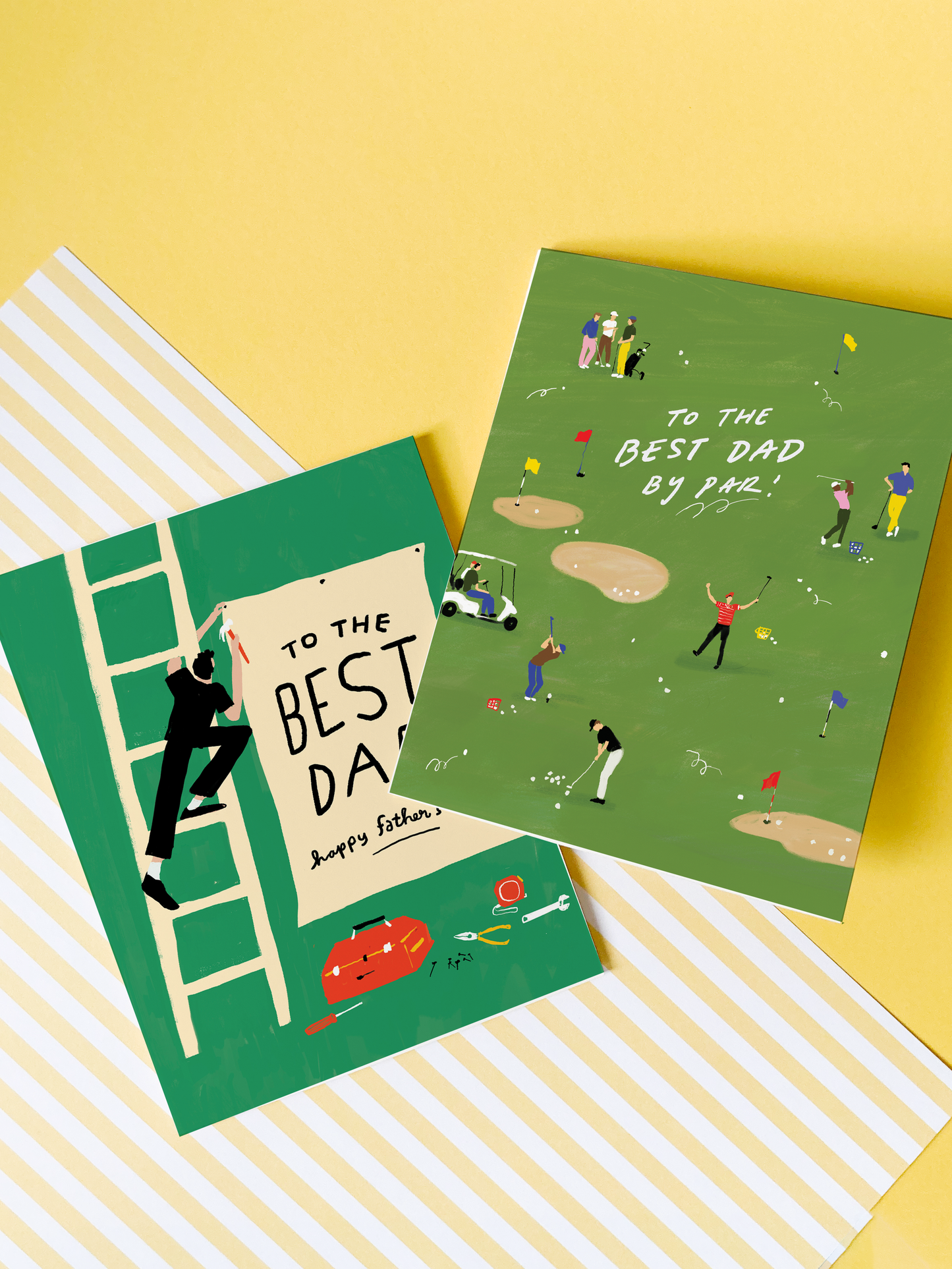 Golf Pun Father's Day Card