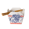 Takeout Box Serving Bowl With Chopsticks