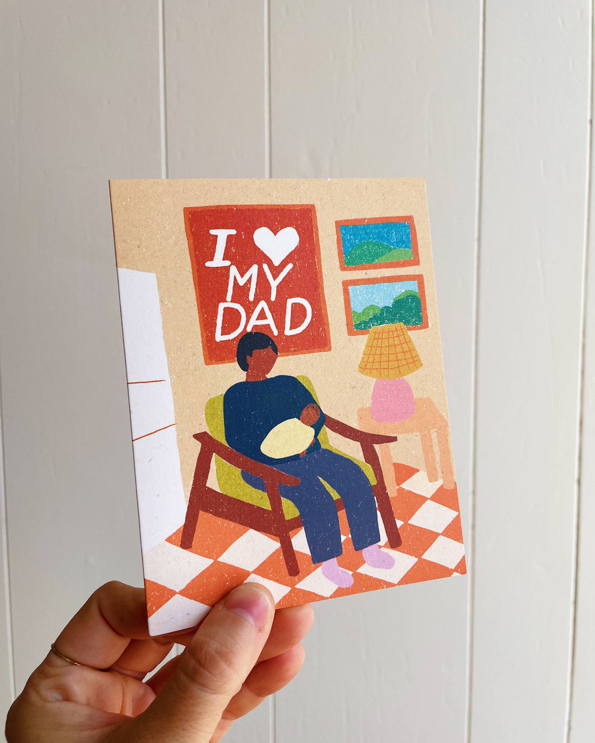 I Love My Dad Card