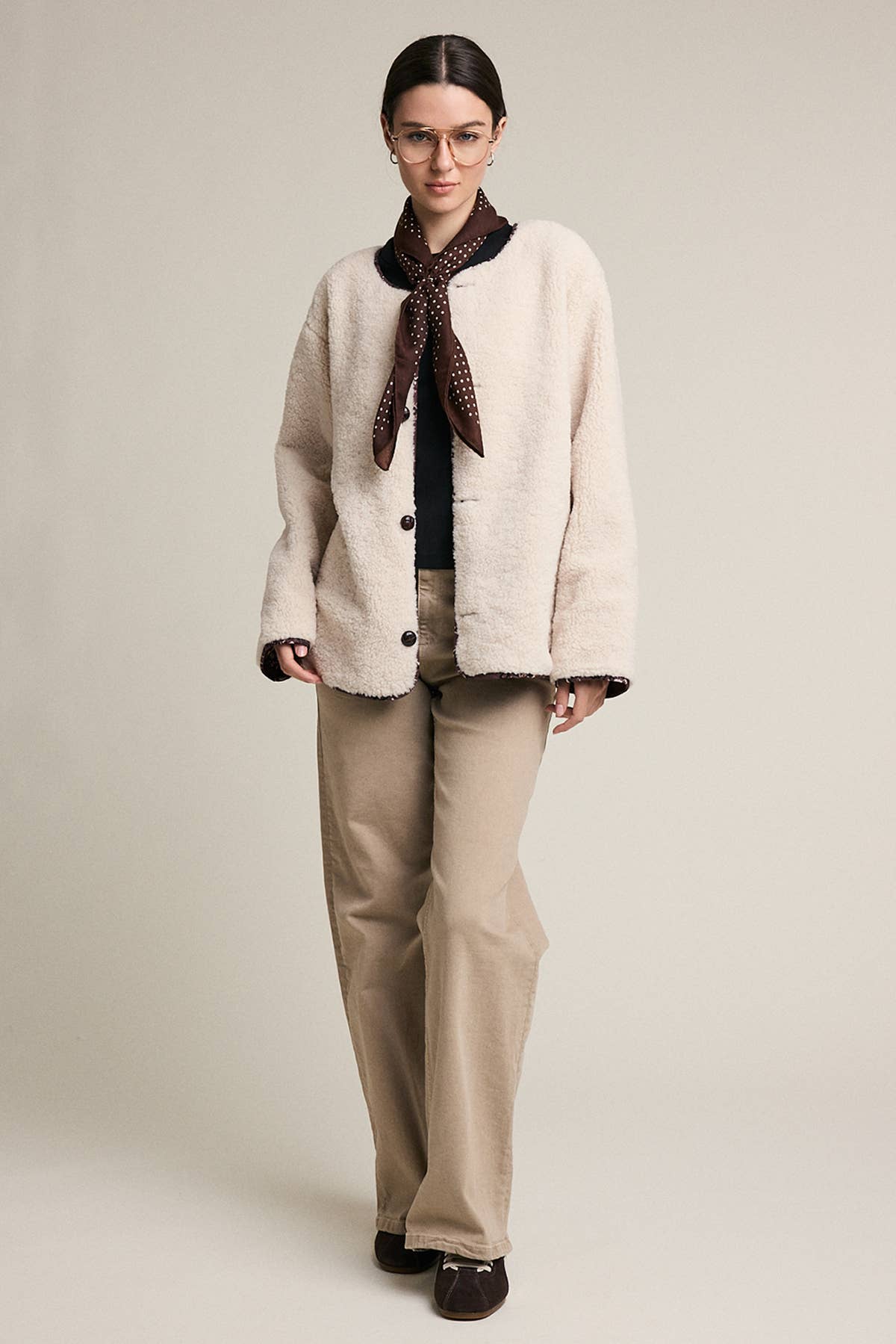 Reversible Sherpa Paisley Jacket