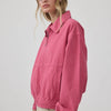 Color Dyed Zip-Up Jacket