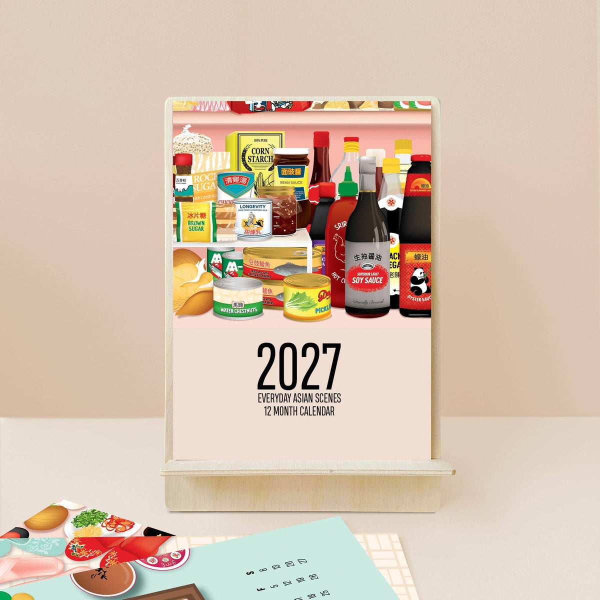 2027 everyday Asian scenes calendar