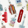 San Francisco Cable Car Acrylic Keychain