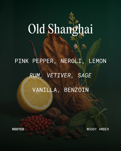 Old Shanghai Candle, 10 oz