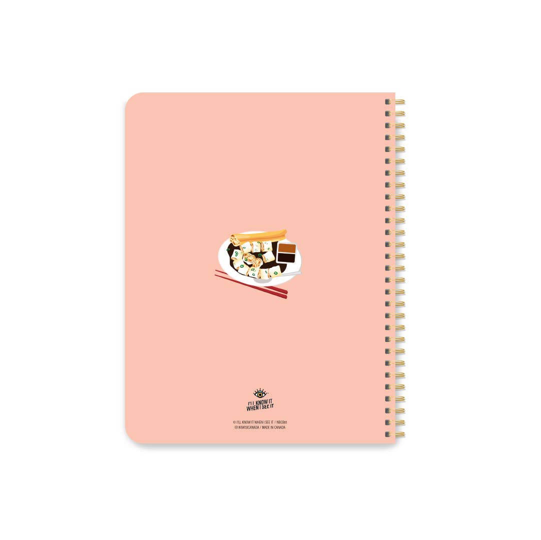 Dim Sum Coil Bound Notebook