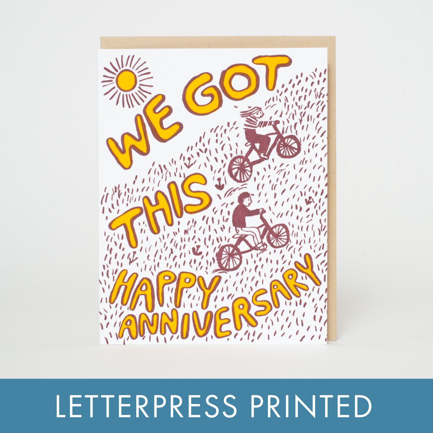 We Got This Bikes Anniversary Card