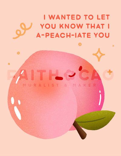Peach Card