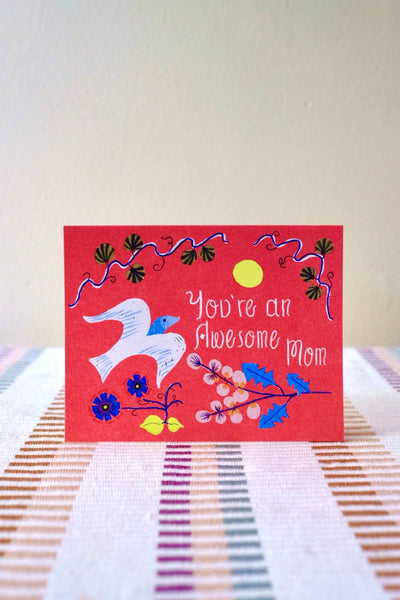 Awesome Mom Card