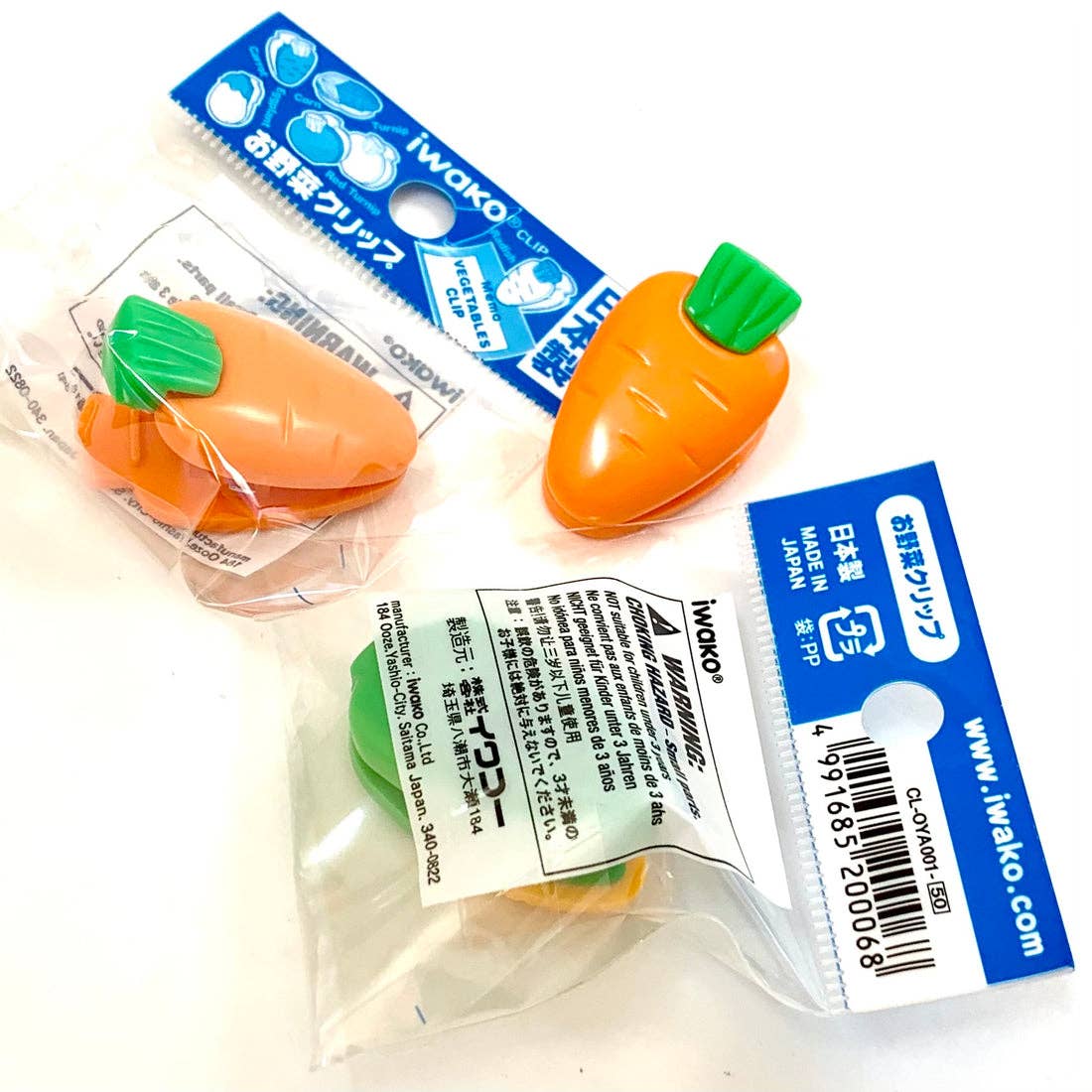Iwako Vegetable Clips