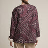 Reversible Sherpa Paisley Jacket