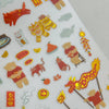 CNY Foil Clear Sticker Sheet