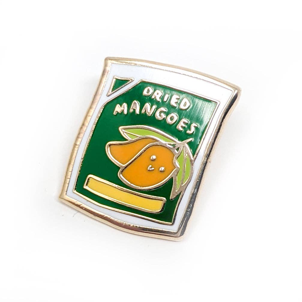 Dried Mango Mini Enamel Pin