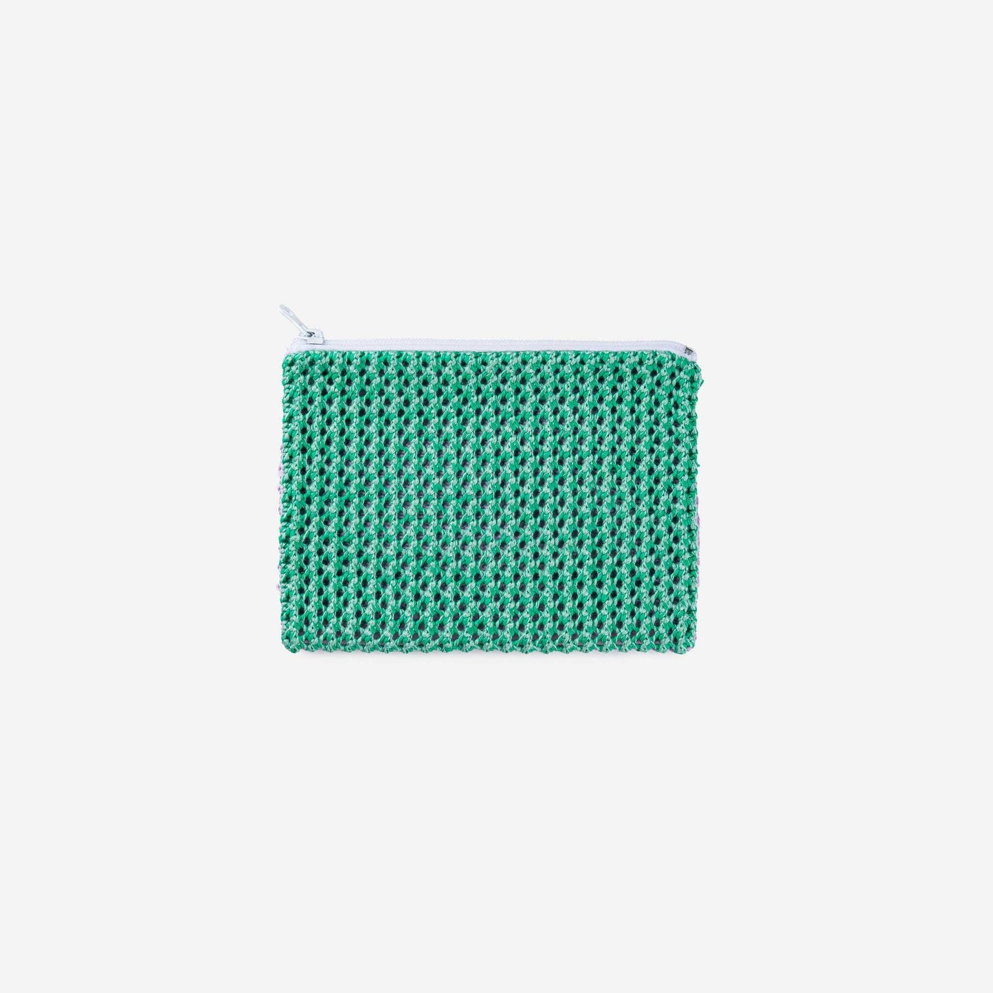 Raffia Zip Pouch