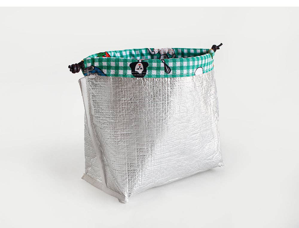 Oxford Cotton Insulated Lunch Pouch