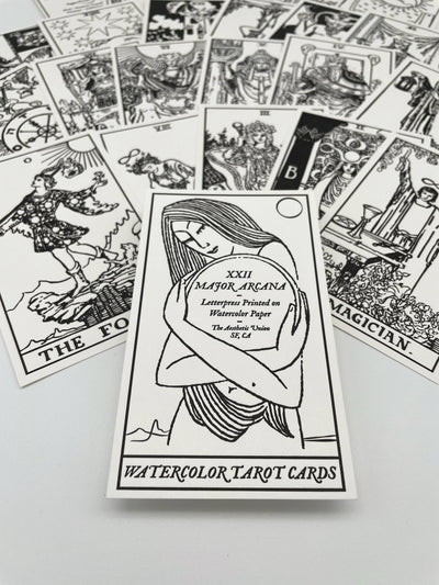 Watercolor Tarot Cards