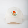 Poppy Cap - Cream Corduroy