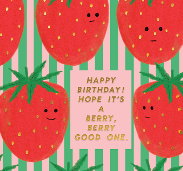 MEGA ICHIGO PARTY - Birthday Card